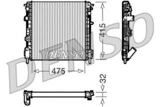 Chłodnica silnika DENSO DRM23014