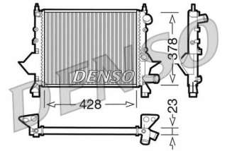 Chłodnica silnika DENSO DRM23081