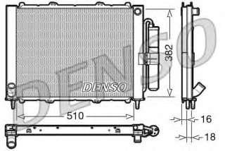 Rezystor układu chłodzenia DENSO DRM23103