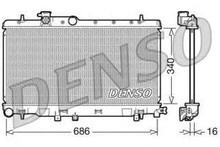 Chłodnica silnika DENSO DRM36006