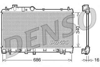 Chłodnica silnika DENSO DRM36008
