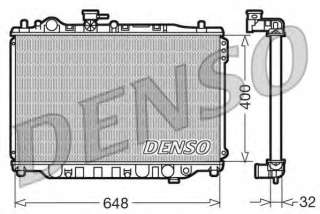 Chłodnica silnika DENSO DRM44007