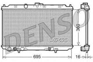 Chłodnica silnika DENSO DRM46028