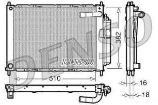 Rezystor układu chłodzenia DENSO DRM46101