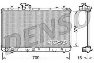 Chłodnica silnika DENSO DRM47023