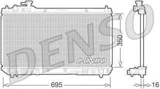 Chłodnica silnika DENSO DRM50061