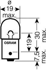 Żarówka światła kierunkowskazu OSRAM 5009