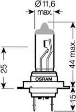 Żarówka świateł drogowych OSRAM 64210NR1-01B