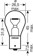 Żarówka światła STOP OSRAM 7508LDR