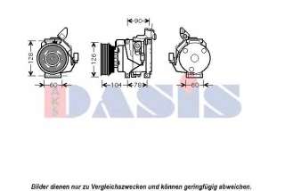 Kompresor klimatyzacji AKS DASIS 850397N