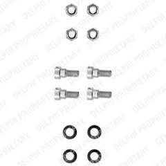 Zestaw montażowy klocków hamulcowych DELPHI LX0116