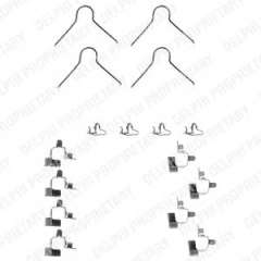 Zestaw montażowy klocków hamulcowych DELPHI LX0146