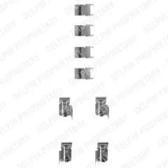 Zestaw montażowy klocków hamulcowych DELPHI LX0183