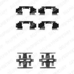 Zestaw montażowy klocków hamulcowych DELPHI LX0195