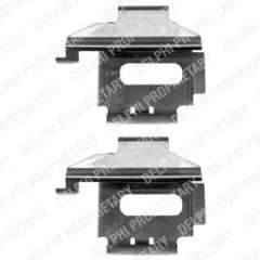 Zestaw montażowy klocków hamulcowych DELPHI LX0369