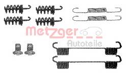 Zestaw montażowy szczęk hamulca postojowego METZGER 105-0874