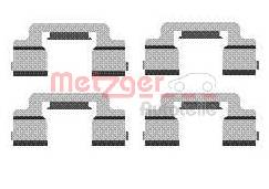 Zestaw montażowy klocków hamulcowych METZGER 109-1703