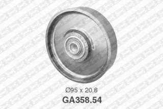 Rolka zwrotna paska wieloklinowego SNR GA358.54