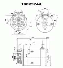 Silnik elektryczny DELCO REMY 19025744