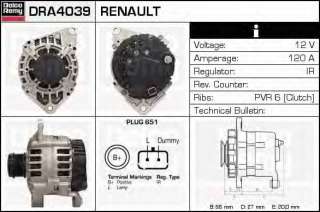 Alternator DELCO REMY DRA4039