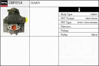 Pompa hydrauliczna układu kierowniczego DELCO REMY DSP254