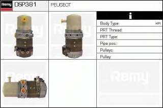 Pompa hydrauliczna układu kierowniczego DELCO REMY DSP381