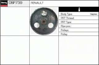 Pompa hydrauliczna układu kierowniczego DELCO REMY DSP739