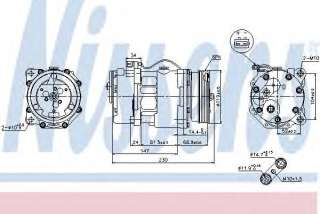 Kompresor klimatyzacji NISSENS 89165
