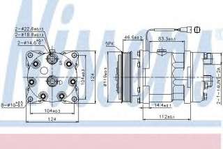 Kompresor klimatyzacji NISSENS 89171