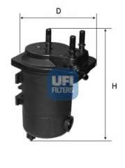 Filtr paliwa UFI 24.050.00