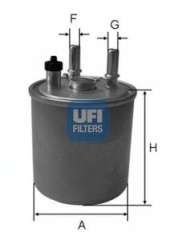 Filtr paliwa UFI 24.073.00
