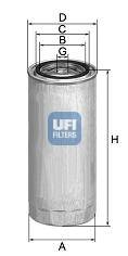 Filtr paliwa UFI 24.120.00