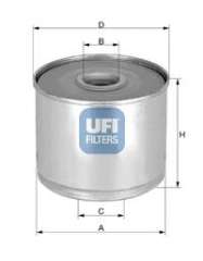 Filtr paliwa UFI 24.360.01