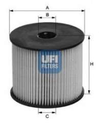 Filtr paliwa UFI 26.003.00