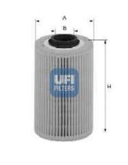 Filtr paliwa UFI 26.018.00