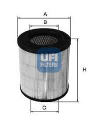 Filtr powietrza UFI 27.271.00