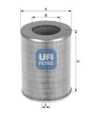 Filtr powietrza UFI 27.385.00