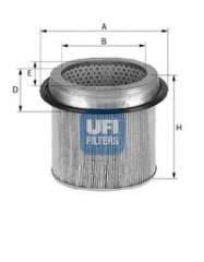 Filtr powietrza UFI 27.579.00