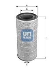 Filtr powietrza UFI 27.584.00