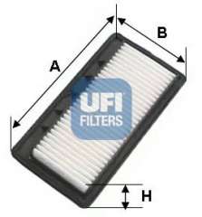 Filtr powietrza UFI 30.126.00