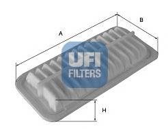 Filtr powietrza UFI 30.175.00