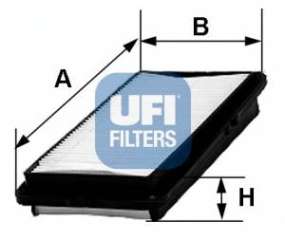 Filtr powietrza UFI 30.240.00
