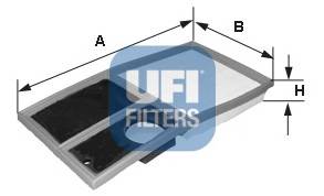 Filtr powietrza UFI 30.342.00
