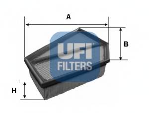 Filtr powietrza UFI 30.349.00
