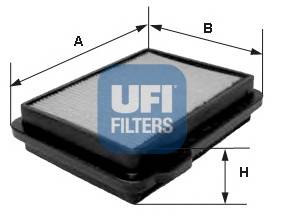 Filtr powietrza UFI 30.982.00