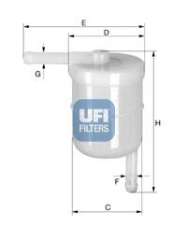 Filtr paliwa UFI 31.003.00
