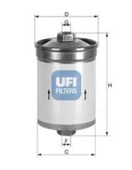 Filtr paliwa UFI 31.502.00
