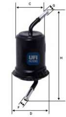 Filtr paliwa UFI 31.520.00
