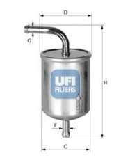 Filtr paliwa UFI 31.530.00