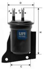 Filtr paliwa UFI 31.542.00